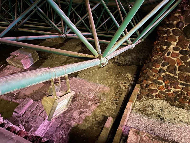 Templo Mayor tendrá un techo renovado, anuncia López Obrador