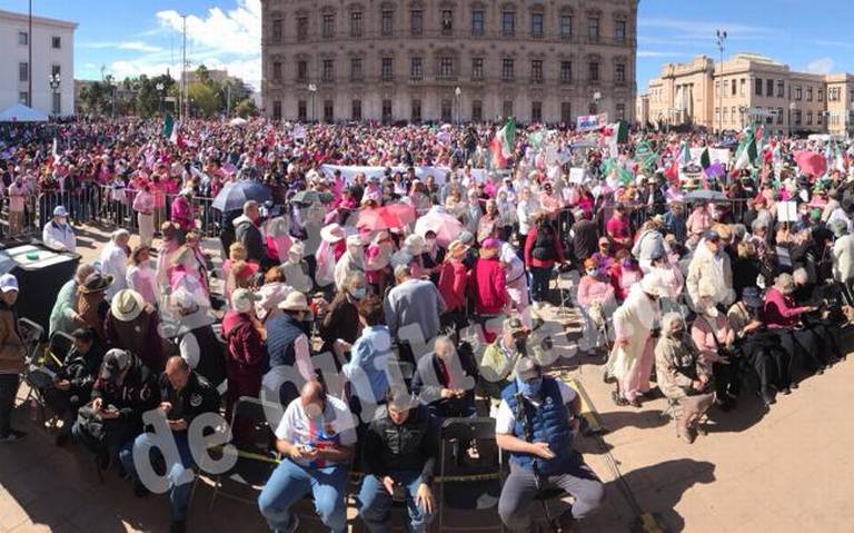 Chihuahua Convoca, el INE no se toca: clamor en Plaza del Ángel