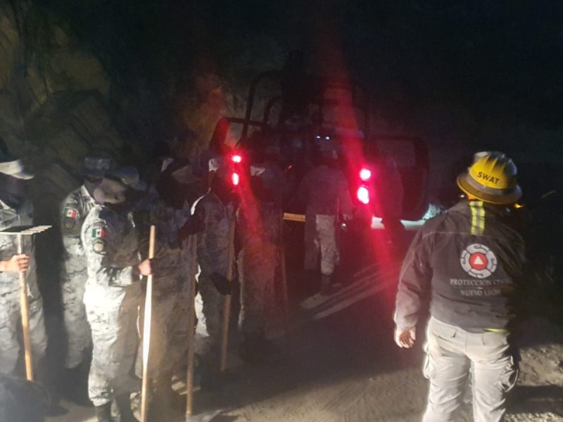 Incendio forestal en Santiago, Nuevo León, consume seis hectáreas