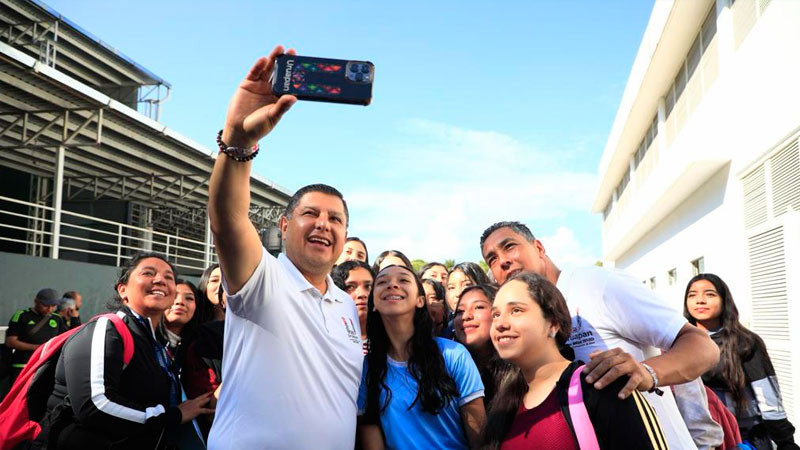 Nacho Campos sigue impulsando la convivencia deportiva Uruapan