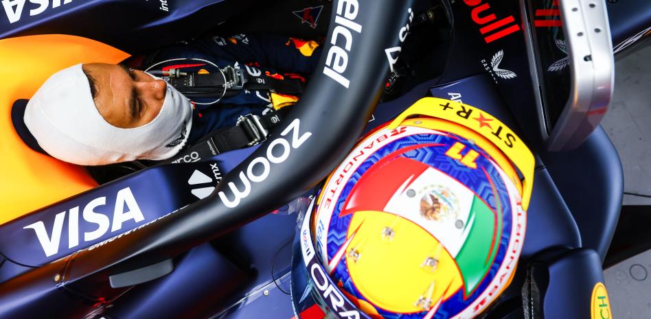 Max Verstappen y ‘Checo’ Pérez hacen el 1-2 en la PL3