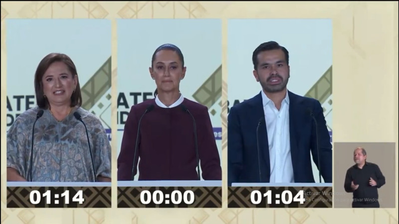 Consejera del INE asegura que segundo debate presidencial es el más visto de la historia