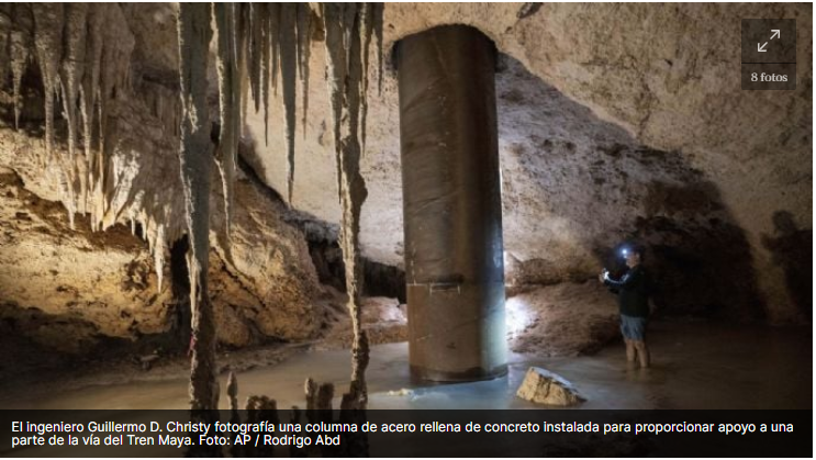 El mundo subterráneo amenazado por el Tren Maya