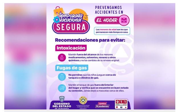 Protección civil emite recomendaciones para los juarenses