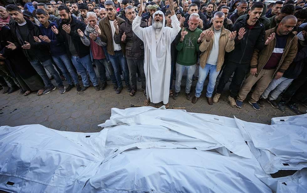 Bebé muere congelada en Gaza