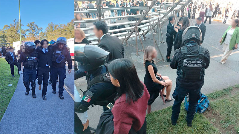 “Tragedia en Xalapa: colapso de tarima en graduación de la UV deja 18 heridos”